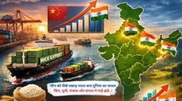 चीन को पीछे पछाड़ भारत बना दुनिया का चावल किंग, यूपी, पंजाब और बंगाल ने गाड़े झंडे।