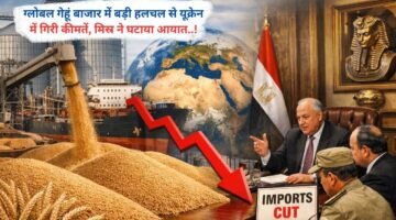 ग्लोबल गेहूं बाजार में बड़ी हलचल से यूक्रेन में गिरी कीमतें, मिस्र ने घटाया आयात..!