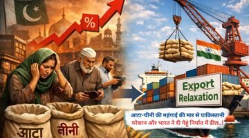 आटा-चीनी की महंगाई की मार से पाकिस्तानी परेशान और भारत ने दी गेहूं निर्यात में ढील..!
