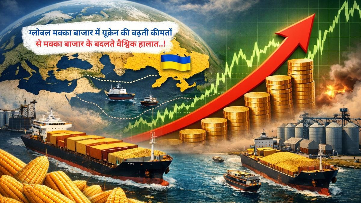 ग्लोबल मक्का बाजार में यूक्रेन की बढ़ती कीमतों से मक्का बाजार के बदलते वैश्विक हालात..!