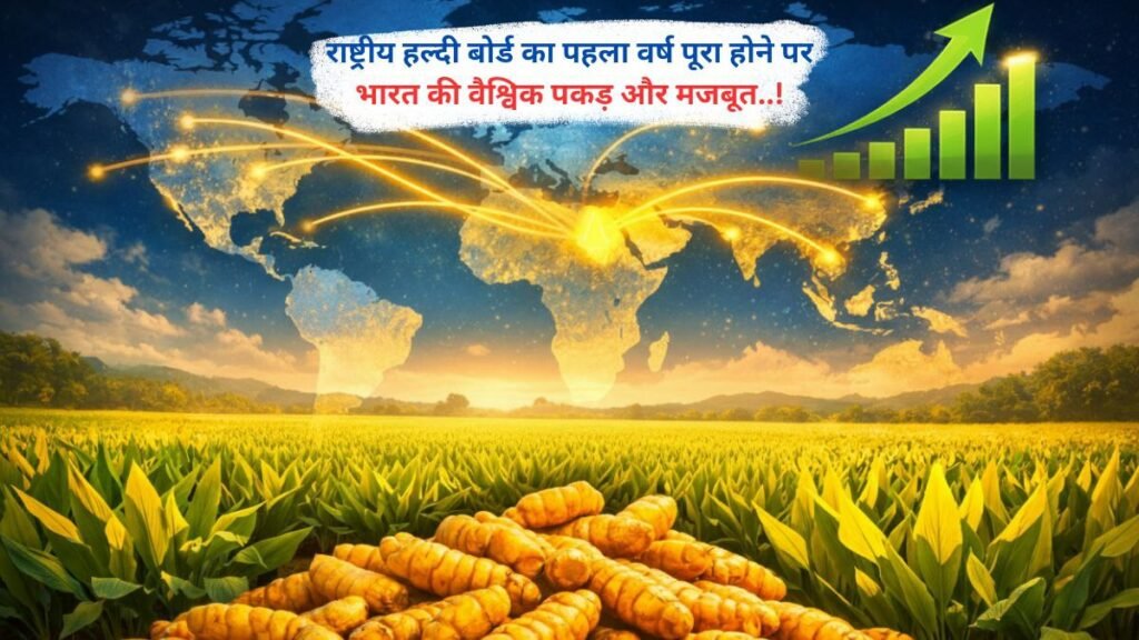 राष्ट्रीय हल्दी बोर्ड का पहला वर्ष पूरा होने पर भारत की वैश्विक पकड़ और मजबूत..!