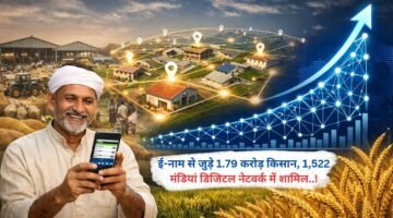 ई-नाम से जुड़े 1.79 करोड़ किसान, 1,522 मंडियां डिजिटल नेटवर्क में शामिल..!
