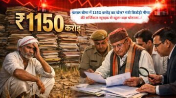 फसल बीमा में 1150 करोड़ का खेल? मंत्री किरोड़ी मीणा की सर्जिकल स्ट्राइक से खुला बड़ा घोटाला..!