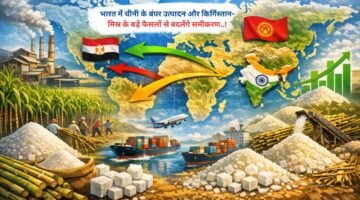 भारत में चीनी के बंपर उत्पादन और किर्गिस्तान-मिस्र के बड़े फैसलों से बदलेंगे समीकरण..!