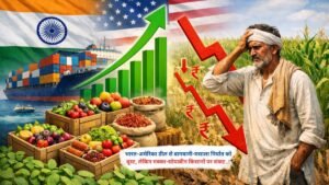 भारत-अमेरिका डील से बागवानी-मसाला निर्यात को बूस्ट, लेकिन मक्का-सोयाबीन किसानों पर संकट..!