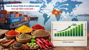 भारत के मसाला निर्यात में 14 प्रतिशत उछाल, मात्रा बढ़ी लेकिन कमाई ठहरी..!