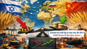 इज़राइल का रूसी गेहूं पर कड़ा रुख और चीन में रिकॉर्ड पैदावार के बीच बढ़ता आयात..!