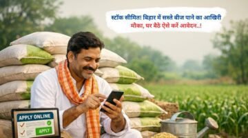 स्टॉक सीमित! बिहार में सस्ते बीज पाने का आखिरी मौका, घर बैठे ऐसे करें आवेदन..!