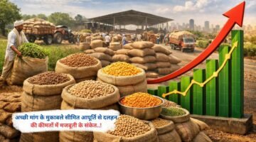 अच्छी मांग के मुकाबले सीमित आपूर्ति से दलहन की कीमतों में मजबूती के संकेत..!