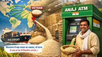 वियतनाम में बढ़ा चावल का दबदबा, तो पटना में अब ATM से निकलेगा अनाज..!