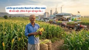 इथेनॉल बूम से बदलेगा किसानों का भविष्य! मक्का की मांग बढ़ी, एशिया में शुरू नई फ्यूल रेस..!