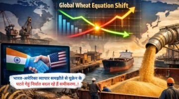 भारत-अमेरिका व्यापार समझौते से यूक्रेन के घटते गेहूं निर्यात बदल रहे हैं समीकरण..!