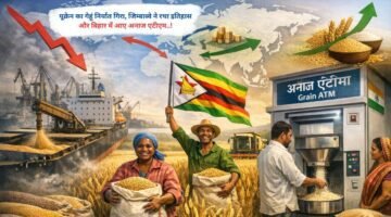 यूक्रेन का गेहूं निर्यात गिरा, जिम्बाब्वे ने रचा इतिहास और बिहार में आए अनाज एटीएम..!
