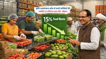 कृषि अवसंरचना कोष से फलों-सब्जियों की बर्बादी 15 प्रतिशत तक घटी- चौहान