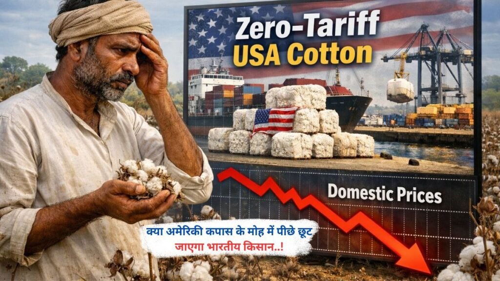 क्या अमेरिकी कपास के मोह में पीछे छूट जाएगा भारतीय किसान..!