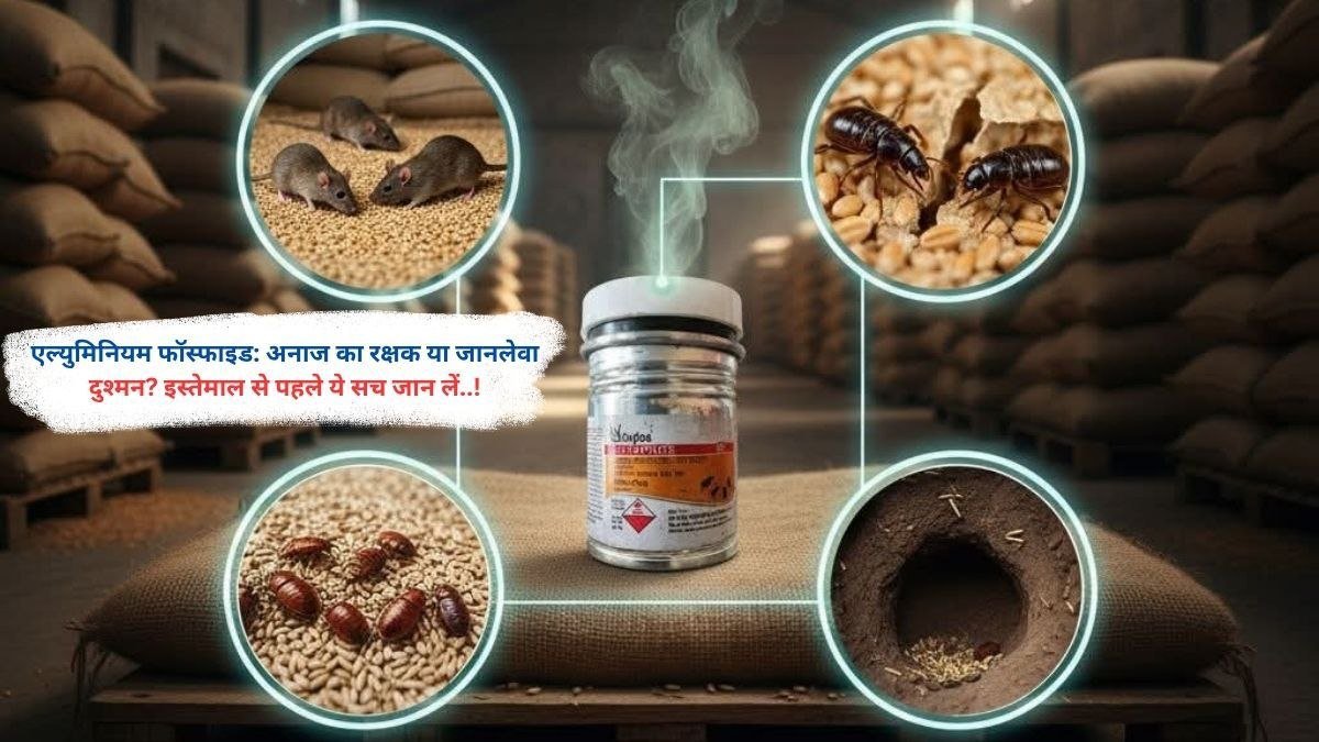 एल्युमिनियम फॉस्फाइड: अनाज का रक्षक या जानलेवा दुश्मन? इस्तेमाल से पहले ये सच जान लें..!