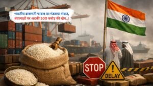 भारतीय बासमती चावल पर मंडराया संकट, बंदरगाहों पर अटकी 300 करोड़ की खेप..!