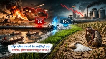 पश्चिम एशिया संकट से गैस आपूर्ति पूरी तरह प्रभावित, यूरिया उत्पादन भी हुआ आधा..!