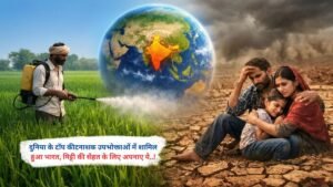 दुनिया के टॉप कीटनाशक उपभोक्ताओं में शामिल हुआ भारत, मिट्टी की सेहत के लिए अपनाए ये..!