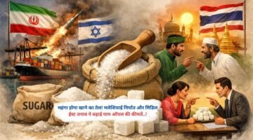 ईरान-इज़राइल तनाव से भारतीय चीनी निर्यात सुस्त, तो थाईलैंड और पाकिस्तान में चीनी पर छिड़ी बहस..!
