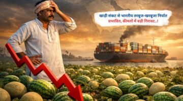 खाड़ी संकट से भारतीय तरबूज-खरबूजा निर्यात प्रभावित, कीमतों में बड़ी गिरावट..!