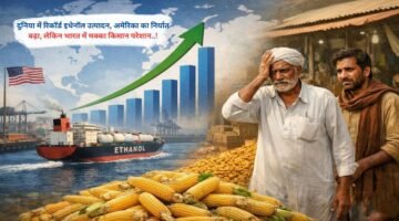 दुनिया में रिकॉर्ड इथेनॉल उत्पादन, अमेरिका का निर्यात बढ़ा, लेकिन भारत में मक्का किसान परेशान..!