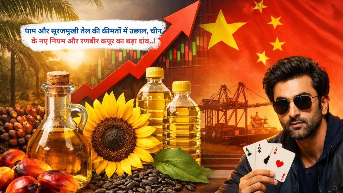 पाम और सूरजमुखी तेल की कीमतों में उछाल, चीन के नए नियम और रणबीर कपूर का बड़ा दांव