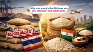 वैश्विक चावल बाजार में थाई का निर्यात रुका, भारत के GI जोहा चावल ने पकड़ी विदेशों में रफ्तार..!