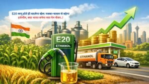 E20 लागू होते ही बदलेगा खेल: मक्का-चावल से बढ़ेगा इथेनॉल, क्या भारत बनेगा नया गेम चेंजर..!