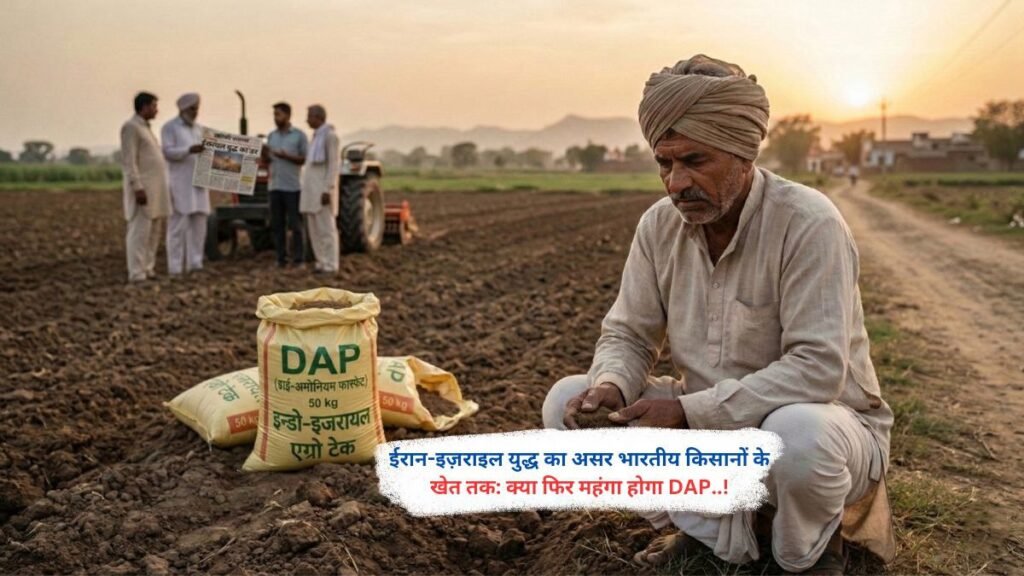 ईरान-इज़राइल युद्ध का असर भारतीय किसानों के खेत तक: क्या फिर महंगा होगा DAP..!