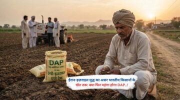 ईरान-इज़राइल युद्ध का असर भारतीय किसानों के खेत तक: क्या फिर महंगा होगा DAP..!