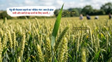 गेहूं की पैदावार बढ़ाने का 'सीक्रेट मंत्र': क्या है झंडा पत्ती और क्यों है यह दानों के लिए जरूरी..!