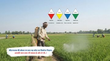 कीटनाशक की बोतल पर बना यह छोटा सा तिकोना निशान, आपकी जान बचा भी सकता है और ले भी..!