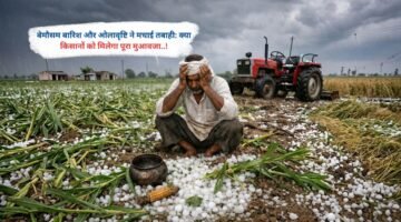 बेमौसम बारिश और ओलावृष्टि ने मचाई तबाही: क्या किसानों को मिलेगा पूरा मुआवजा..!