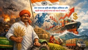 क्या भारत का कृषि क्षेत्र वैश्विक अस्थिरता और बढ़ती माल ढुलाई लागत को मात दे पाएगा..!