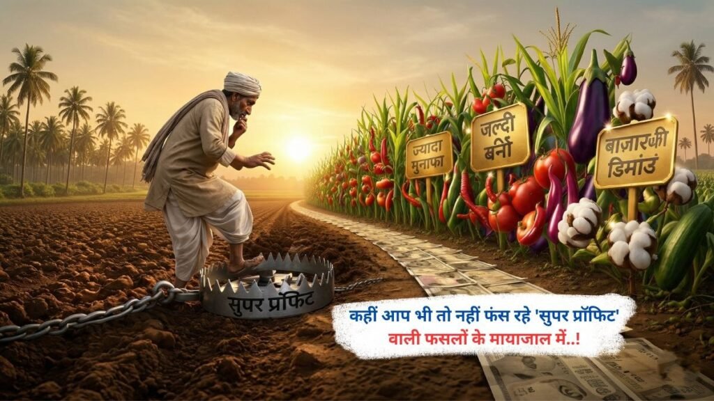 कहीं आप भी तो नहीं फंस रहे 'सुपर प्रॉफिट' वाली फसलों के मायाजाल में