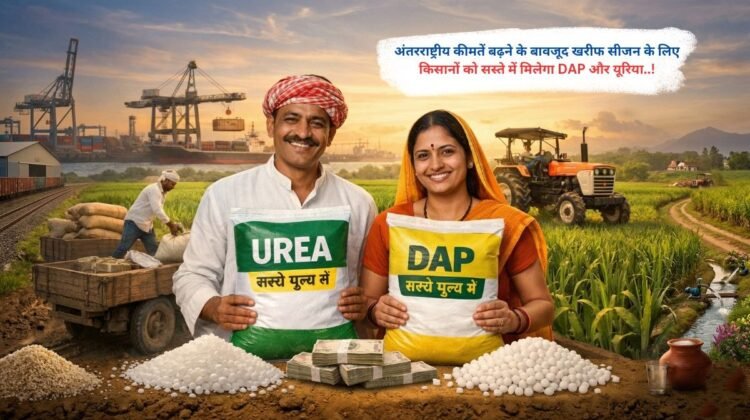 अंतरराष्ट्रीय कीमतें बढ़ने के बावजूद खरीफ सीजन के लिए किसानों को सस्ते में मिलेगा DAP और यूरिया