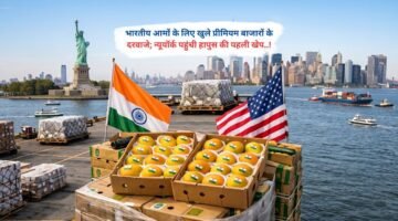 भारतीय आमों के लिए खुले प्रीमियम बाजारों के दरवाजे; न्यूयॉर्क पहुंची हापुस की पहली खेप
