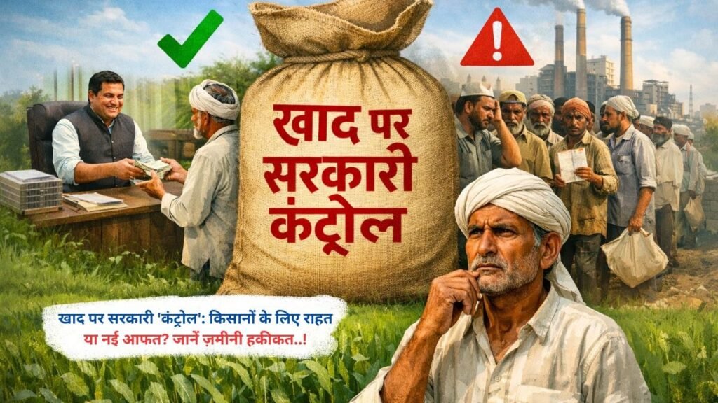 खाद पर सरकारी 'कंट्रोल': किसानों के लिए राहत या नई आफत? जानें ज़मीनी हकीकत