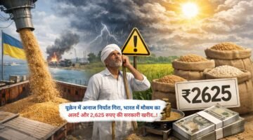 यूक्रेन में अनाज निर्यात गिरा, भारत में मौसम का अलर्ट और 2,625 रुपए की सरकारी खरीद