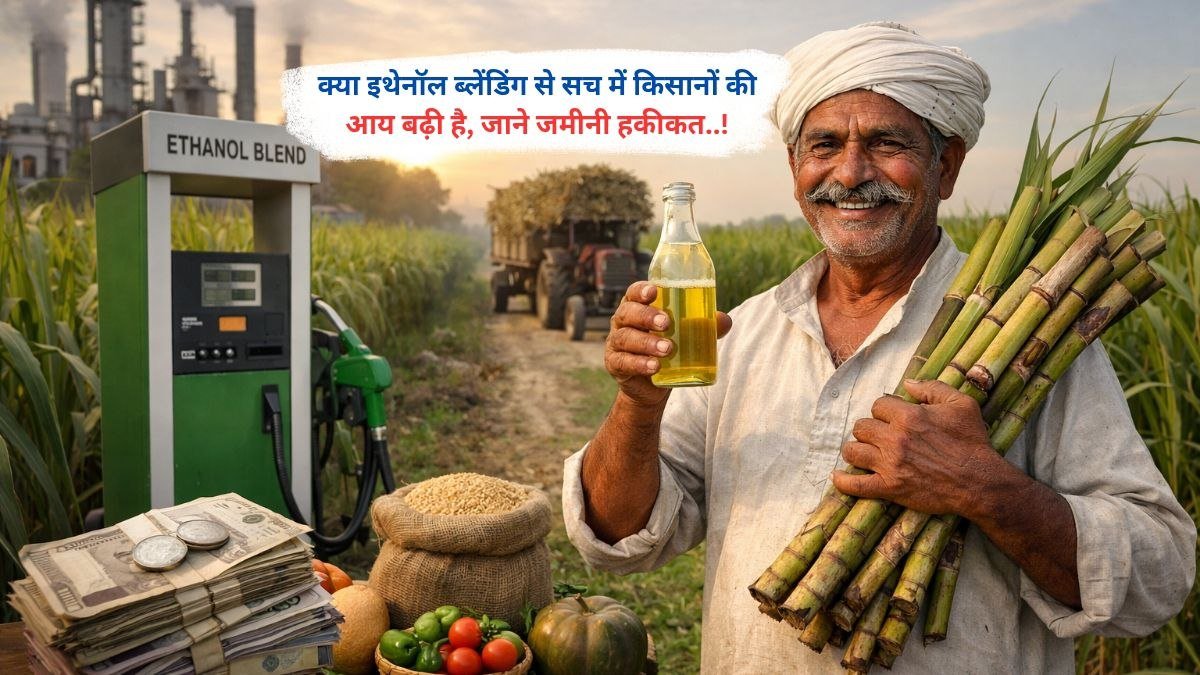 क्या इथेनॉल ब्लेंडिंग से सच में किसानों की आय बढ़ी है, जाने जमीनी हकीकत