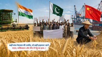 कहीं बंपर पैदावार की उम्मीद, तो कहीं हड़ताल! जानें भारत, पाकिस्तान और चीन में गेहूं का हाल