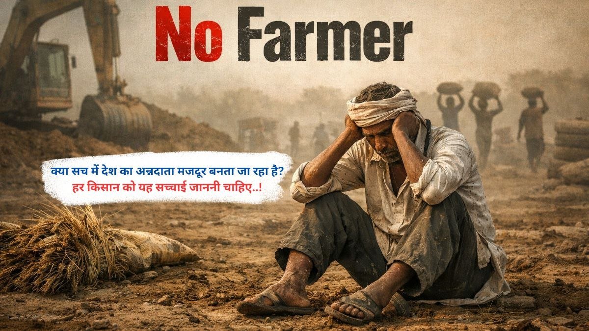 क्या सच में देश का अन्नदाता मजदूर बनता जा रहा है? हर किसान को यह सच्चाई जाननी चाहिए
