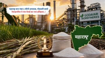 महाराष्ट्र बना नंबर 1 चीनी उत्पादक, गोदावरी बायो रेफाइनरीज ने रचा पेराई का नया इतिहास