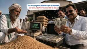 भिंड में बड़ा खुलासा: किसानों के हक पर व्यापारियों का 'डाका', MSP के नाम पर करोड़ों का खेल