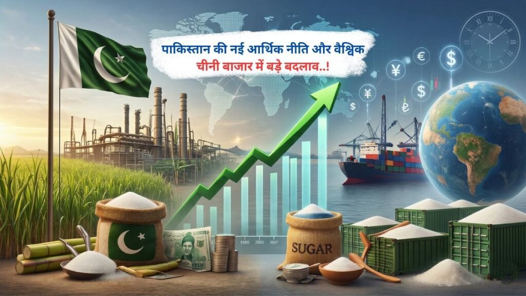 पाकिस्तान की नई आर्थिक नीति और वैश्विक चीनी बाजार में बड़े बदलाव