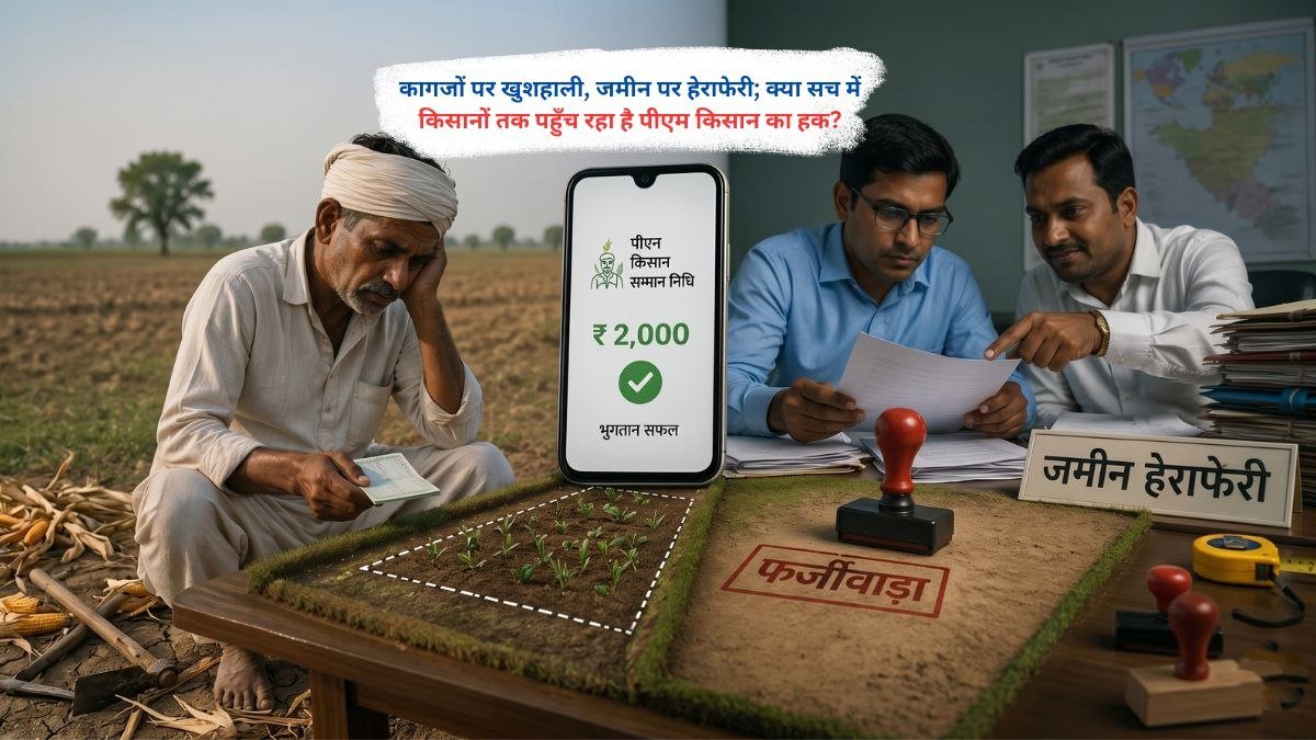 कागजों पर खुशहाली, जमीन पर हेराफेरी; क्या सच में किसानों तक पहुँच रहा है पीएम किसान का हक?