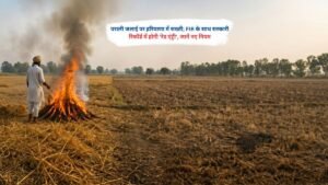 पराली जलाई पर हरियाणा में सख्ती; FIR के साथ सरकारी रिकॉर्ड में होगी 'रेड एंट्री', जानें नए नियम