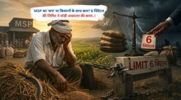 MSP का 'सच' या किसानों के साथ छल? 6 क्विंटल की लिमिट ने तोड़ी अन्नदाता की कमर