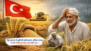 गेहूं उत्पादन में तुर्की की लंबी छलांग, लेकिन पंजाब में नमी ने बिगाड़ा खेल: क्या बढ़ेंगे दाम